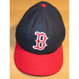 MLB Baseball Boston Red Sox Hat Cap 7 3/8 New Era 59Fifty Authentic Collection